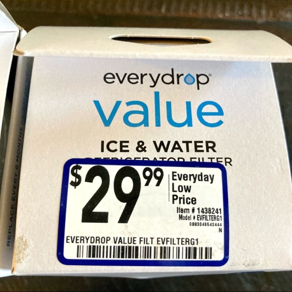 2 Ice & Water Filters Everydrop Value Refrigerator Filter G1 New Old Stock - Picture 8 of 11
